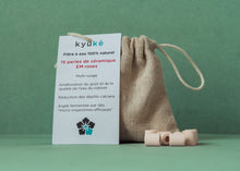 Charger l'image dans la galerie, Sachet de 15 perles de céramique roses EM®